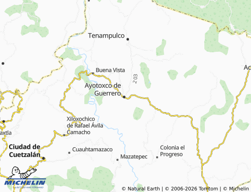 Carte MICHELIN Centro - ViaMichelin