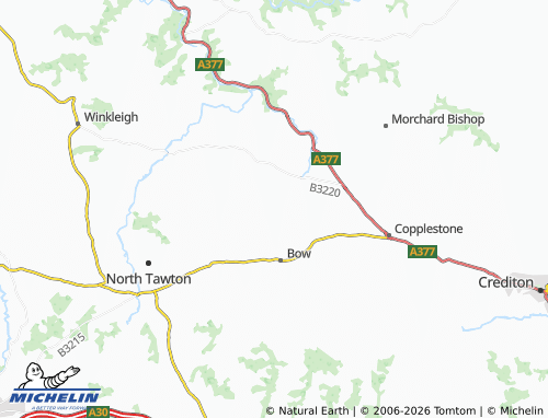 Mappa MICHELIN Zeal Monachorum - ViaMichelin