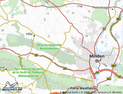 MICHELIN Hartum map - ViaMichelin