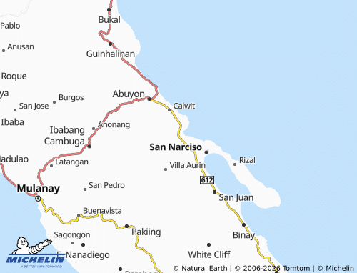 MICHELIN Lacdayan map - ViaMichelin