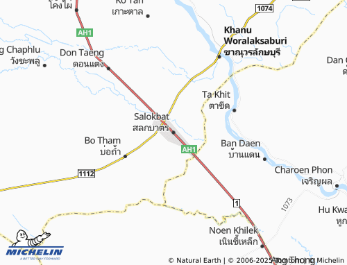 Carte MICHELIN Salokbat - ViaMichelin