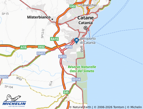 Mappa MICHELIN Zona Industriale - ViaMichelin