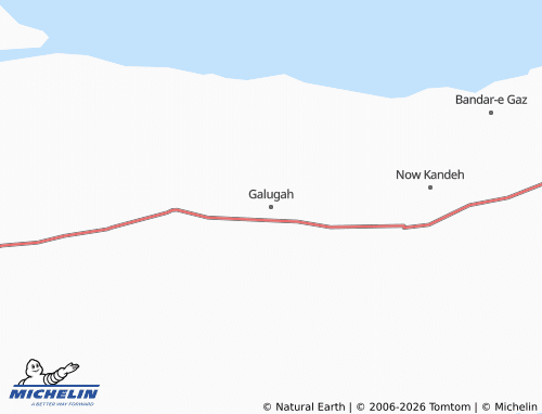 Mappa MICHELIN Galugah - ViaMichelin