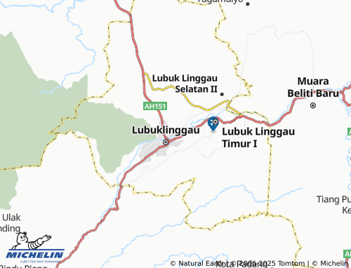 MICHELIN Senalang map - ViaMichelin