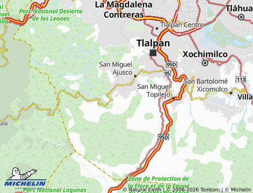 Carte MICHELIN Acazacatongo - ViaMichelin