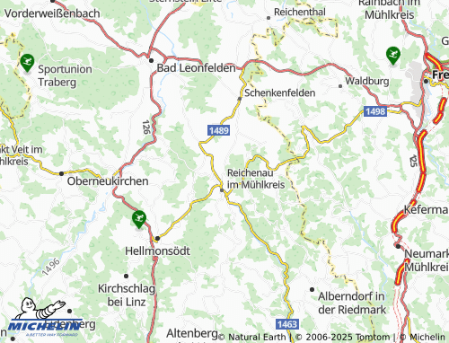 MICHELIN-Landkarte Rohrbach - ViaMichelin