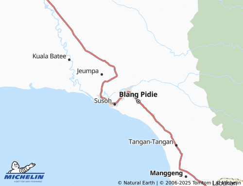 Carte MICHELIN Kedai Siblah - ViaMichelin