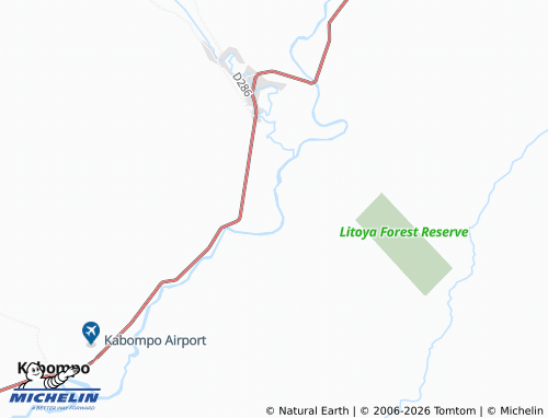 MICHELIN Katombe map - ViaMichelin