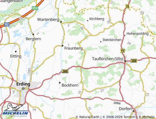 Mapa MICHELIN Kleinhündlbach - ViaMichelin