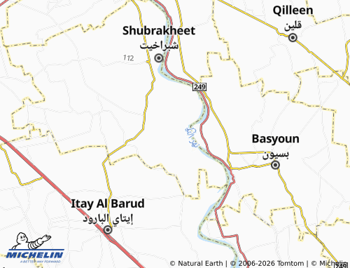 Mapa MICHELIN al-Rubdan - ViaMichelin
