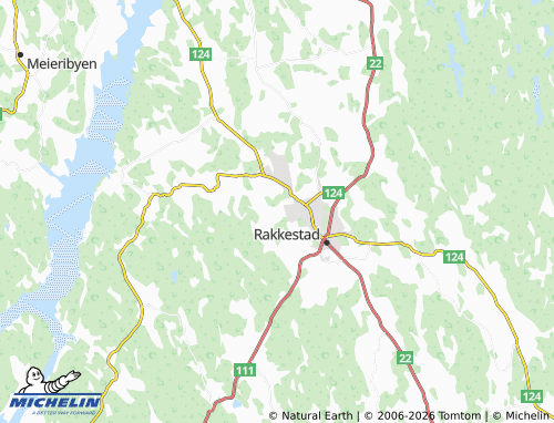 Mappa MICHELIN Skriken - ViaMichelin