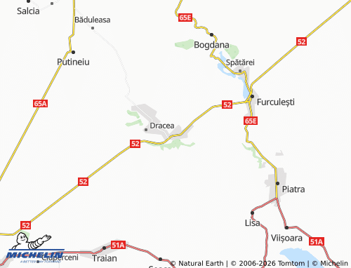 MICHELIN-Landkarte Crângu - ViaMichelin