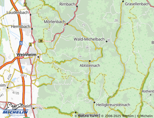 MICHELIN Löhrbach map - ViaMichelin