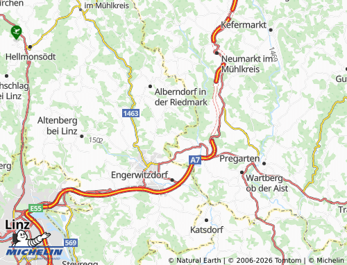 MICHELIN Lindach map - ViaMichelin