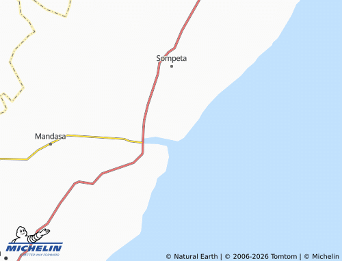 MICHELIN-Landkarte Baruva - ViaMichelin