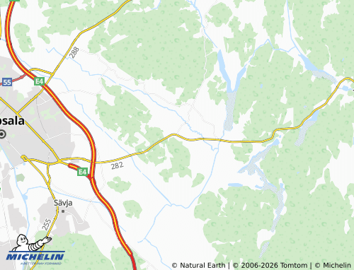 MICHELIN Bärby map - ViaMichelin