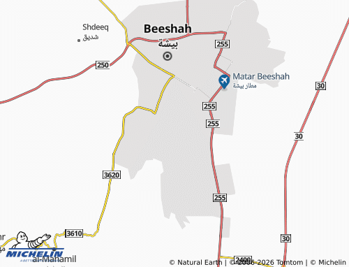 Mapa MICHELIN al-Murouj - ViaMichelin