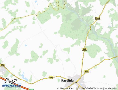 Mappa MICHELIN Alėjai II - ViaMichelin