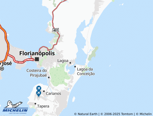 Carte MICHELIN Canto dos Aracas - ViaMichelin