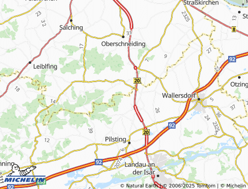 Carte MICHELIN Noisling - ViaMichelin