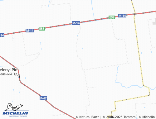 MICHELIN Sokyrky map - ViaMichelin