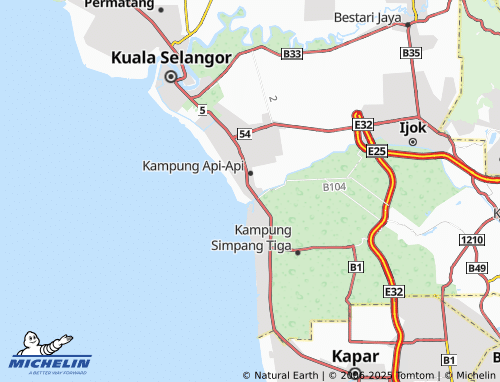 MICHELIN Taman Pari map - ViaMichelin