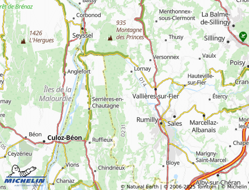 MICHELIN Nivellard map - ViaMichelin