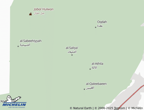 MICHELIN As Sulaya map - ViaMichelin