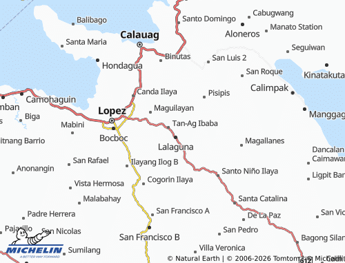 MICHELIN Tocalin map - ViaMichelin