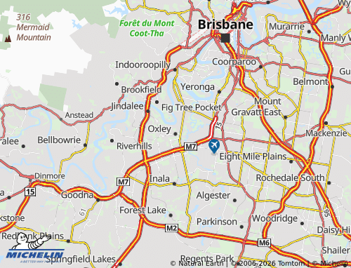 Mapa MICHELIN Oxley - ViaMichelin
