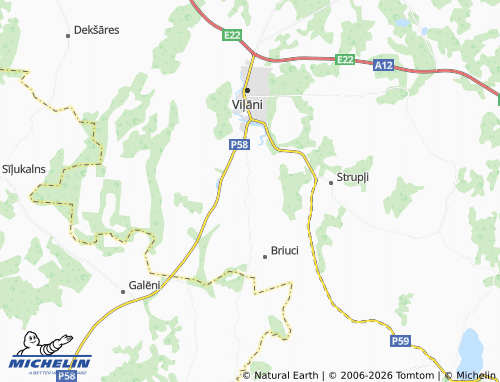 Mapa MICHELIN Notra - ViaMichelin