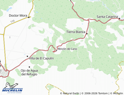 Mappa MICHELIN Fracción del Cano - ViaMichelin