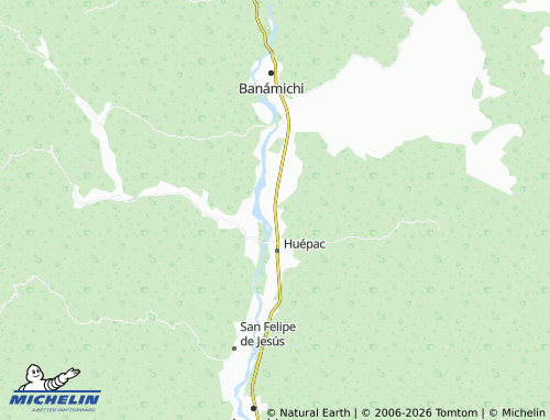 Mapa MICHELIN Ojo de Agua de Huépac - ViaMichelin