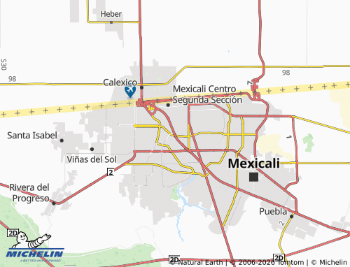 MICHELIN Ferrocarril map - ViaMichelin