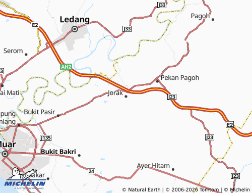 Mapa MICHELIN Jorak - ViaMichelin