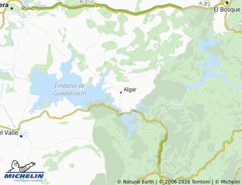 MICHELIN-Landkarte Algar - ViaMichelin