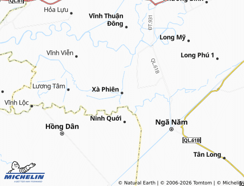 Mapa MICHELIN Xà Phiên - ViaMichelin