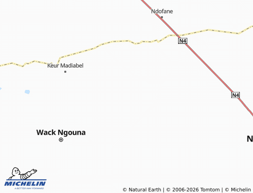 Mapa MICHELIN Tioubene - ViaMichelin