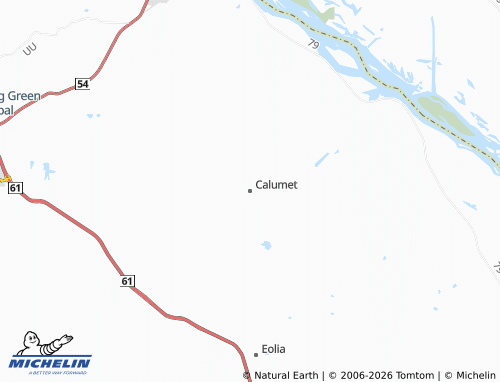 Mapa MICHELIN Calumet - ViaMichelin