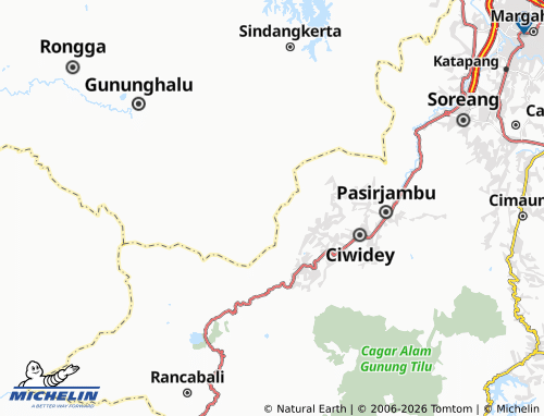 Mapa MICHELIN Mekarwangi - ViaMichelin