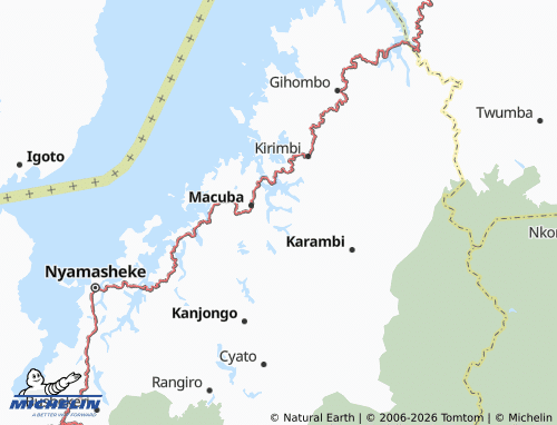 MICHELIN-Landkarte Mbogo - ViaMichelin