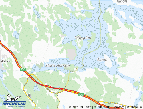 MICHELIN Kalkudden map - ViaMichelin