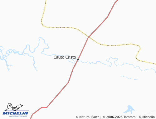 MICHELIN Cauto Cristo map - ViaMichelin