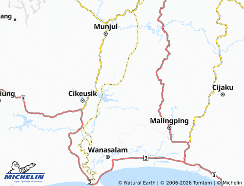 Kaart MICHELIN Karang Pamindangan - ViaMichelin