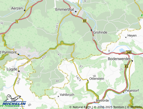 Mapa MICHELIN Lüntorf - ViaMichelin