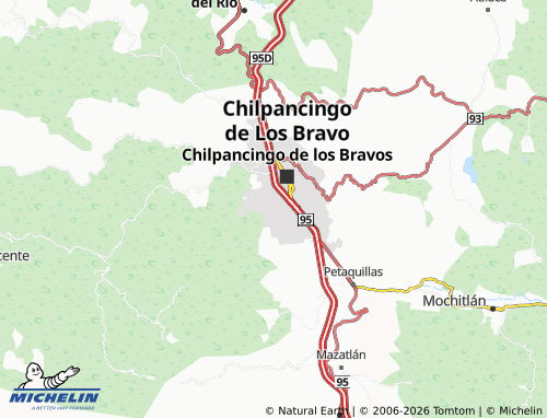 Mapa MICHELIN Privada Valle Dorado - ViaMichelin