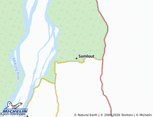 Carte MICHELIN Samlout - ViaMichelin