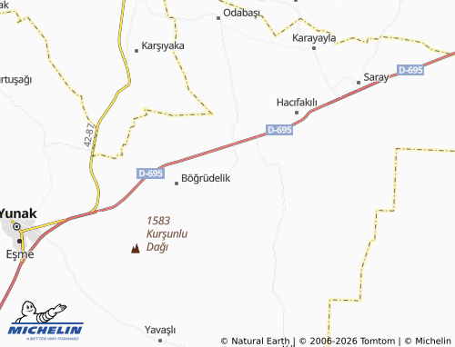MICHELIN Sertler map - ViaMichelin