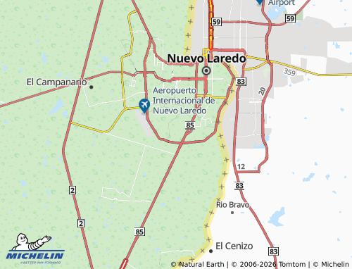 MICHELIN La Paz map - ViaMichelin
