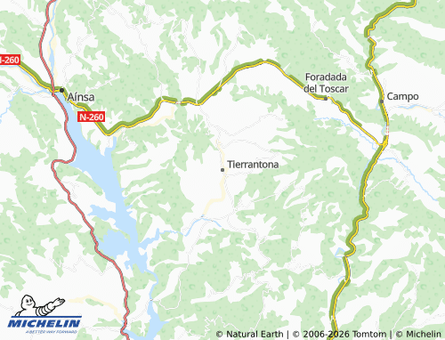 Carte MICHELIN Tierrantona - ViaMichelin